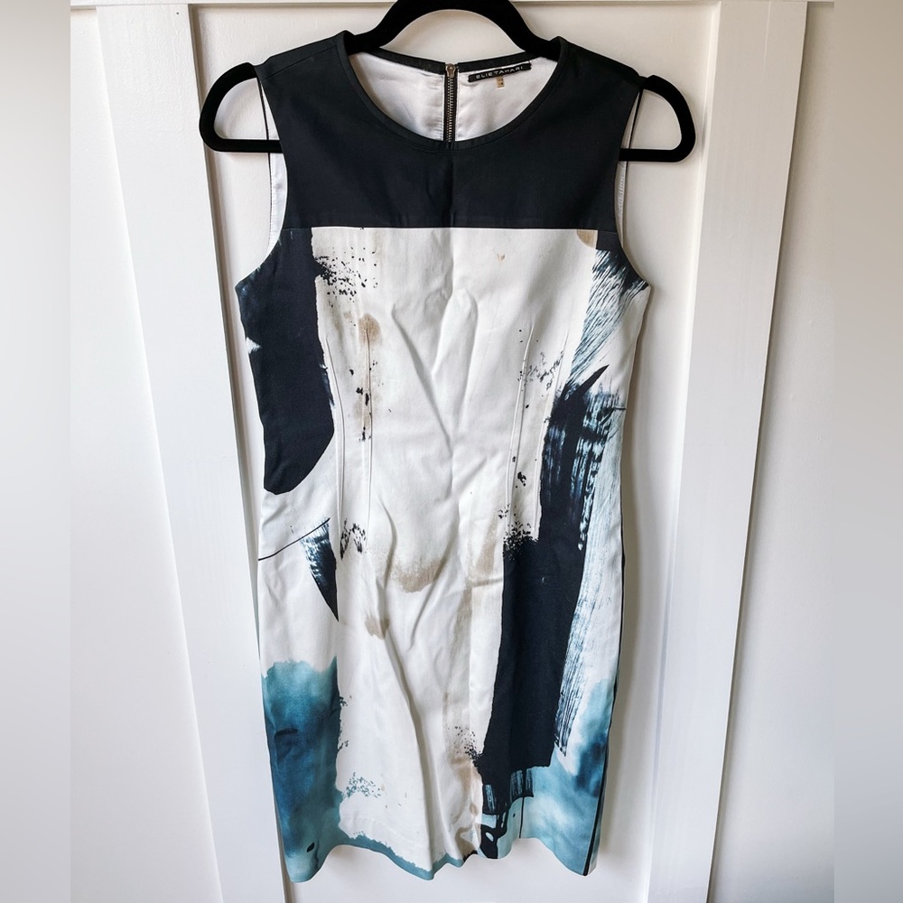 Elie Tahari Abstract Dress